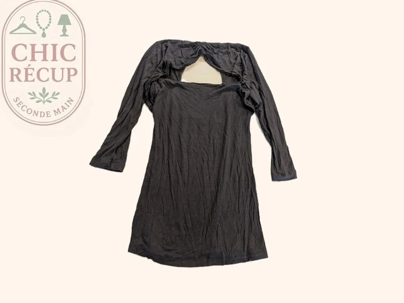 Blouse Mim - S - Gris - Elrio-16
